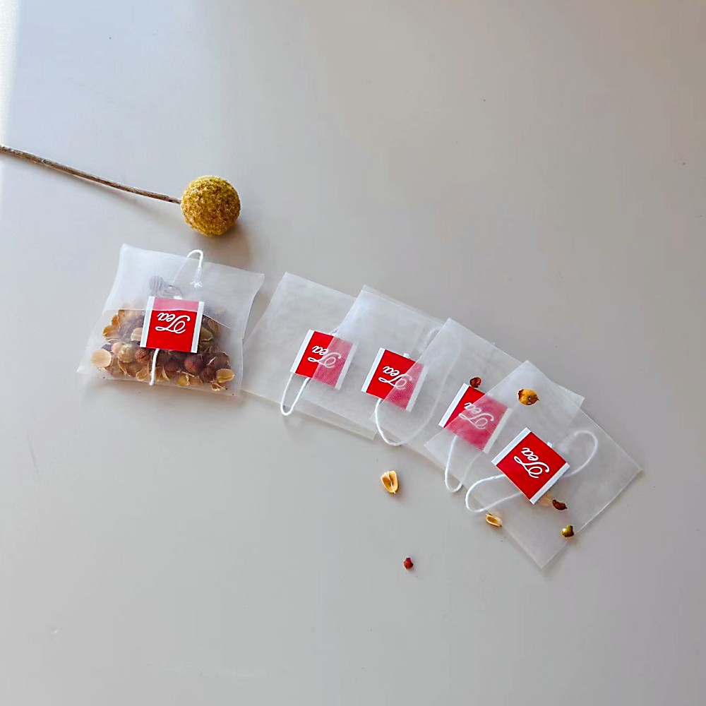5.5*5.5 cm nylon reflex tea bag